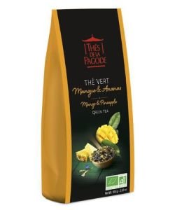 Mango & Pineapple green tea BIO, 100 g